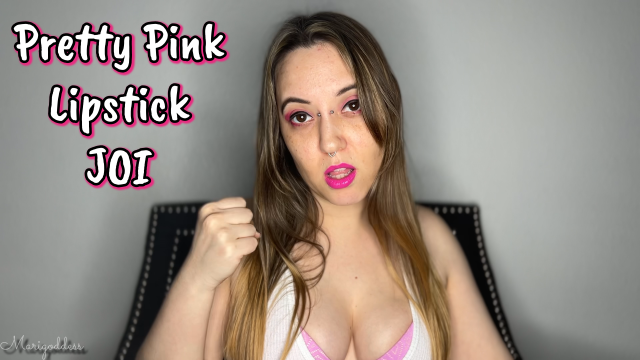 Pretty Pink Lipstick JOI video from Marigoddess