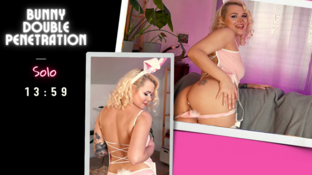 Bunny double penetration video from Marlene Moore
