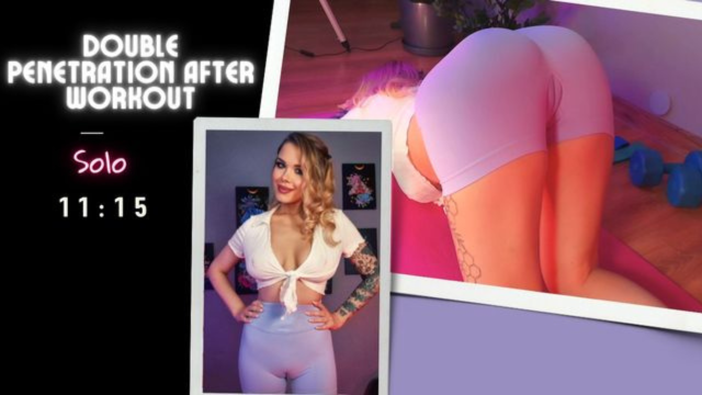 Double Penetration After Workout, Marlene Moore video from Marlene Moore