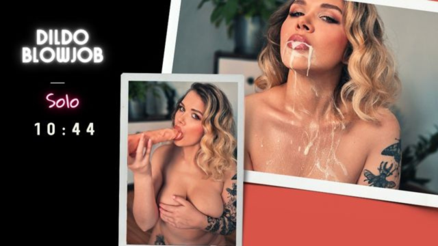 Hot Mouth, Dildo Blowjob, Cum Play Marlene Moore video from Marlene Moore