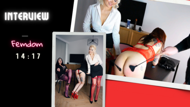 Interview for a job. Strapon, domination, Anal video from Marlene Moore