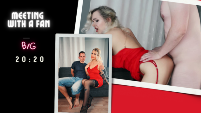 Meeting with a fan. Sex in every hole video from Marlene Moore