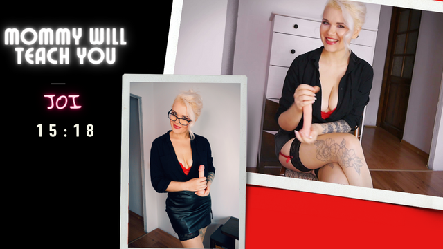 Mommy will teach you. Masturbation instructions from stepmother video from Marlene Moore