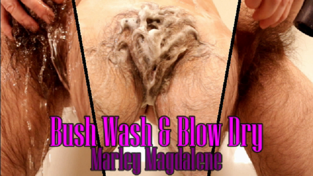 Bush Wash And Blow Dry video from Marley Magdalene