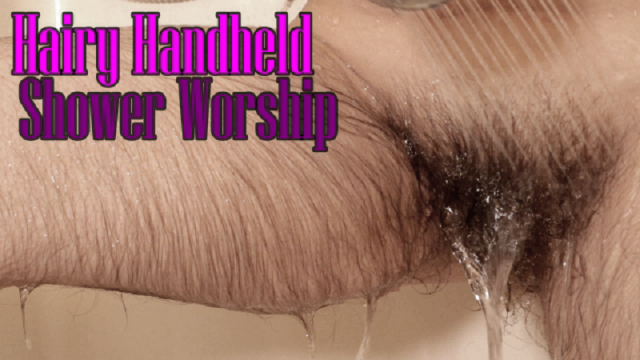 Hairy Handheld Shower video from Marley Magdalene
