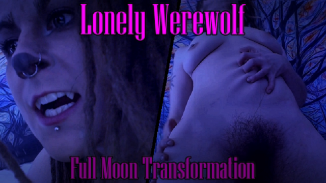 Lonely Werewolf Full Moon Transformation video from Marley Magdalene