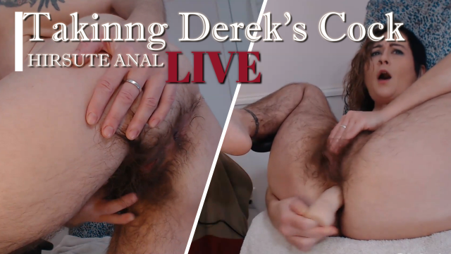 Taking Dereks Cock In My Hairy Ass video from Marley Magdalene