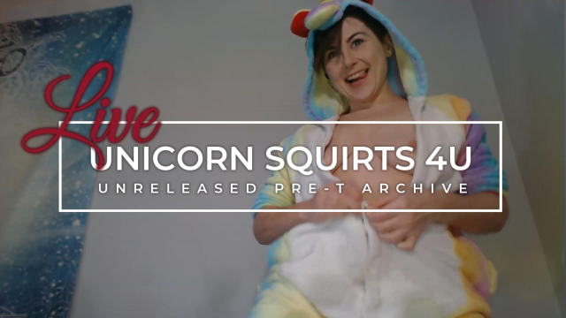 Unicorn Squirts For You video from Marley Magdalene