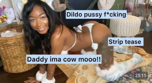 cow slut epic dildo experience video from 