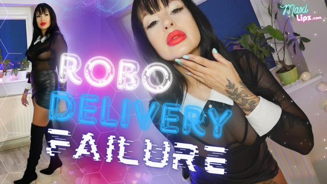 ROBO Delivery Failure (delivered robot turns out to be a manipulative dominatrix, not a maid) video from Maxi Lipz