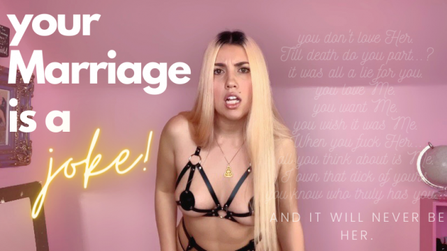 your Marriage is a Joke video from Princess Melanie