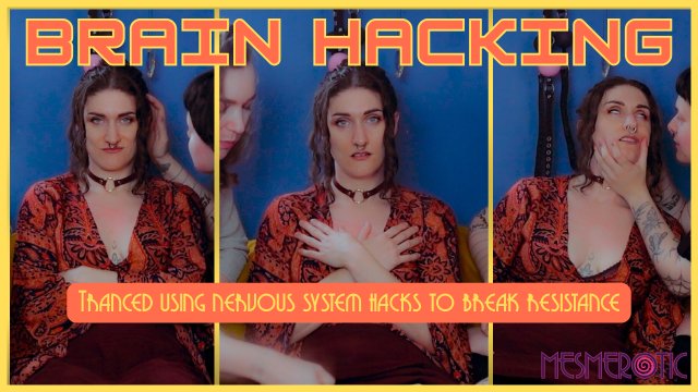 Brain hacking - Trance resistance play using vagus nerve stimulation until defenceless to their punches video from Mesmerotic