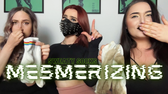 Sweaty Socks Junkie Mesmerized by Mika Kedi, Saint Shinaina and Mistress Karino video from Mika