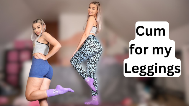Cum for my Leggings JOI video from Milajoyce69