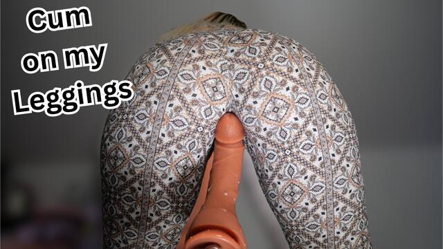 Cum on my Leggings Lap Dance video from