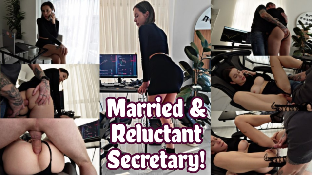 Secretary Is Talked To Anal With Her Husband On The Phone 4k video from MiraSangre