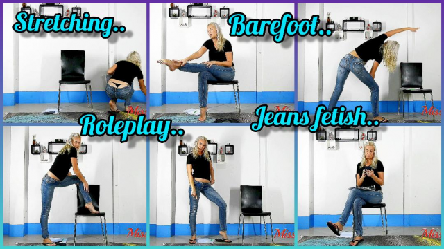Custom/Stretching In Jeans/Whaletail video from MissAnja