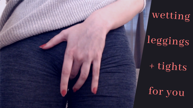 Peeing In Leggings and Tights 4 Times video from MiaNyx
