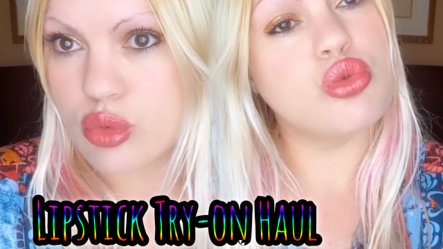 Lipstick Try On Haul video