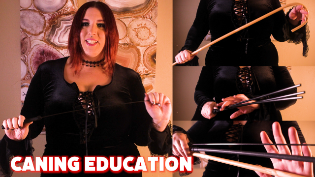 Caning Education video from MissFreudianSlit