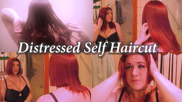 Distressed Self Haircut video from MissFreudianSlit