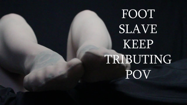 Foot Slave Keep Tributing video from Miss Ivy Ophelia