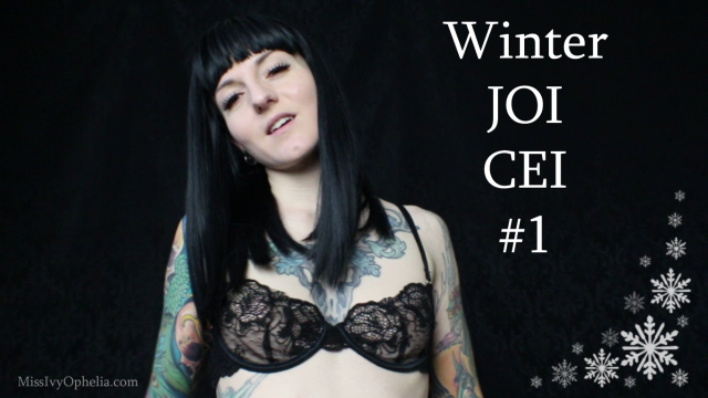 Winter JOI CEI 1 video from Miss Ivy Ophelia