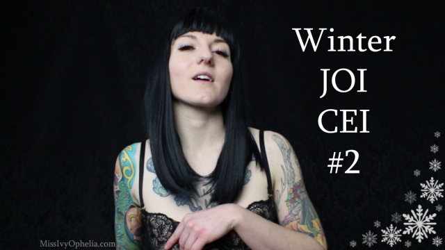 Winter JOI CEI 2 video from Miss Ivy Ophelia