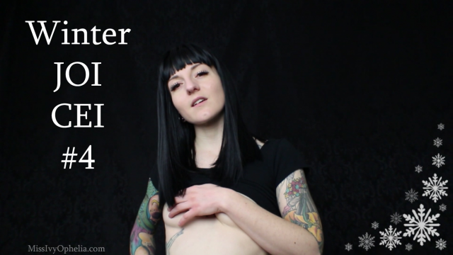 Winter JOI CEI 4 video from Miss Ivy Ophelia
