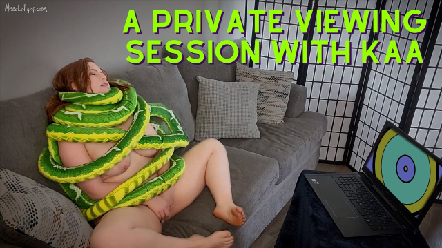 A Private Viewing Session With Kaa video from Lacey Royce
