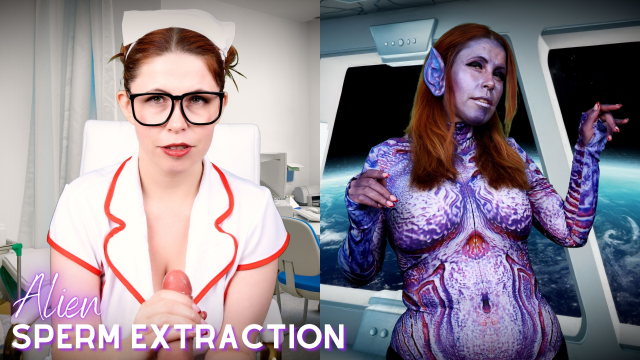 Alien Sperm Extraction video from Lacey Royce