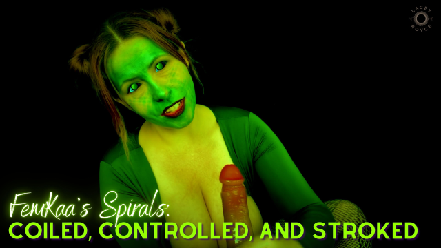 FemKaas Spirals Stroked Coiled and Controlled video from Lacey Royce