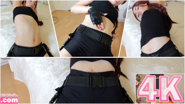 Lara Croft Belly Button Fingering 2 video from MissMilaRose