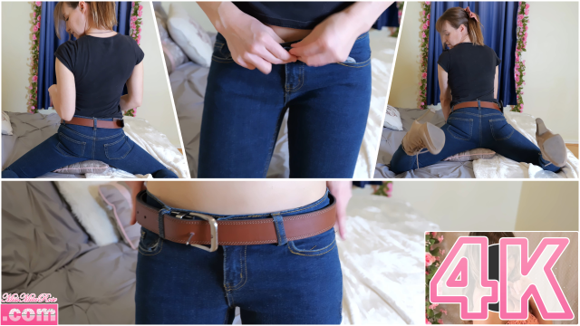 Mila's Denim & Leather Outfit video from MissMilaRose