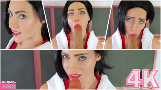 Momo Yaoyorozu Superhero Blowjob video from MissMilaRose