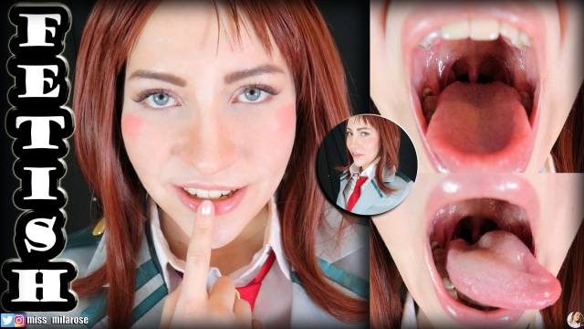 Mouth Fetish JOI with Ochako video from MissMilaRose