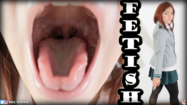 Ochako's Mouth Fetish JOI II video from MissMilaRose