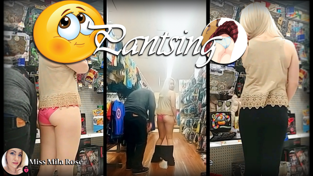 Public Pantsing Challenge II video from MissMilaRose
