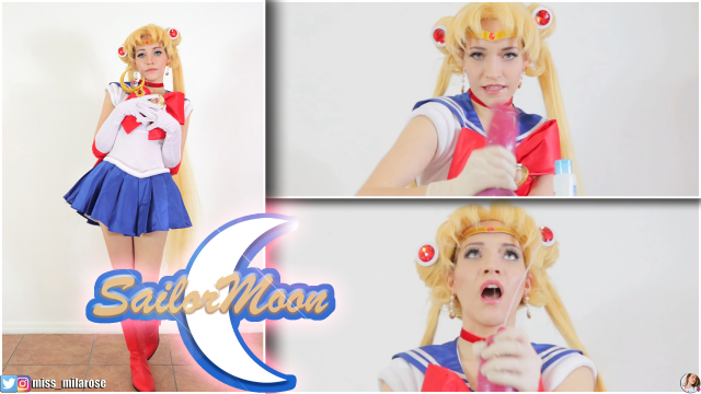 Sailor Moon Handjob Punishment video from MissMilaRose