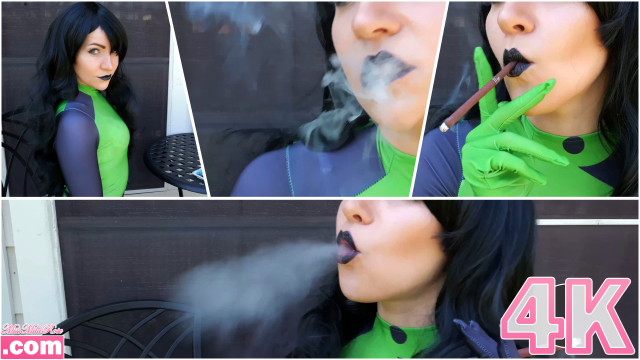 Shego's Seductive Smoking JOI video from MissMilaRose
