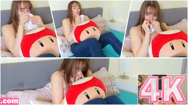 Sick Sneezing & Nose Blowing video from MissMilaRose