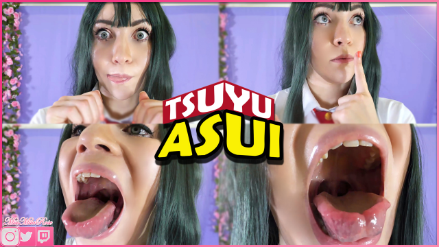 Tsuyu Asui's Mouth Fetish JOI video from MissMilaRose