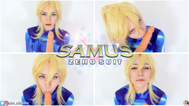 Zero Suit Samus Ahegao Blowjob video from MissMilaRose