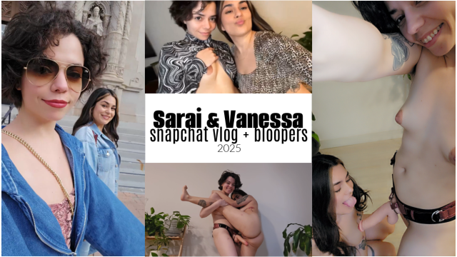 Sarai and Vanessa SNAP VLOG + BLOOPERS video from MissVanessaJune