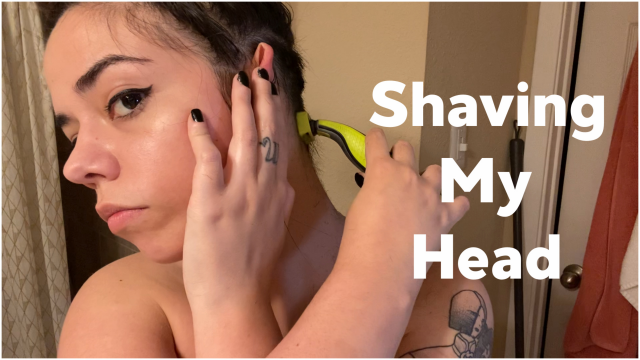 Shaving My Head video from MissVanessaJune
