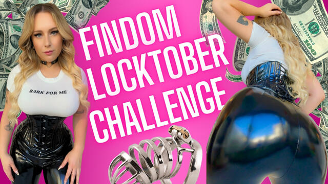 Findom Locktober Challenge video from MistressMolly77