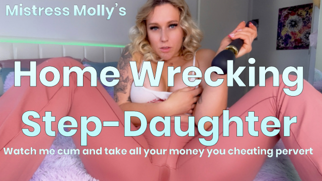 Home Wrecking Step-Daughter Teasing Step-Daddy video from 