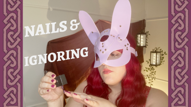POV: Mistress Degrades and Ignores You While Painting Her Nail Manicure video from Mistress Reyna Darko