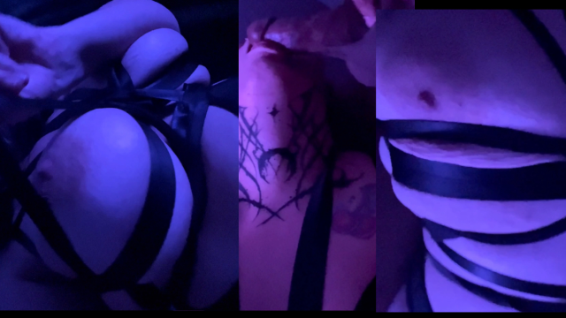 New Outfit Under The Blue Light! video from RosaNova