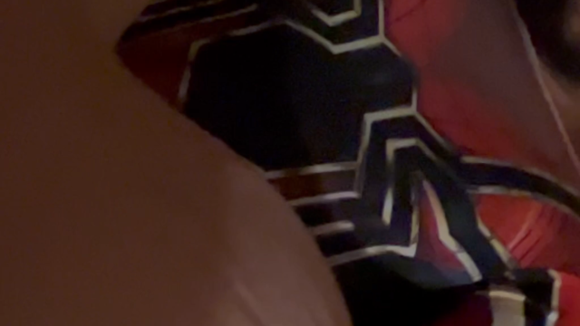 Spider-Man Tit Play And Tug video from RosaNova